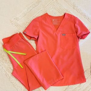 Limited Edition Color Coral Figs, Caterina Top and Livingston Pants